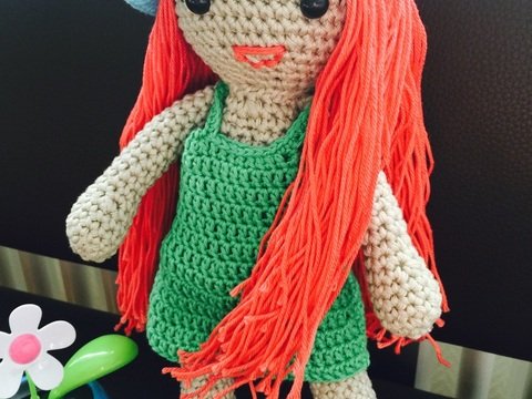 Puppe Emma - kostenlose Häkelanleitung