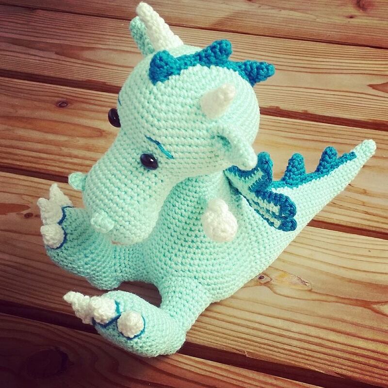 Häkelanleitung Haekelicious Drache - Bild 3