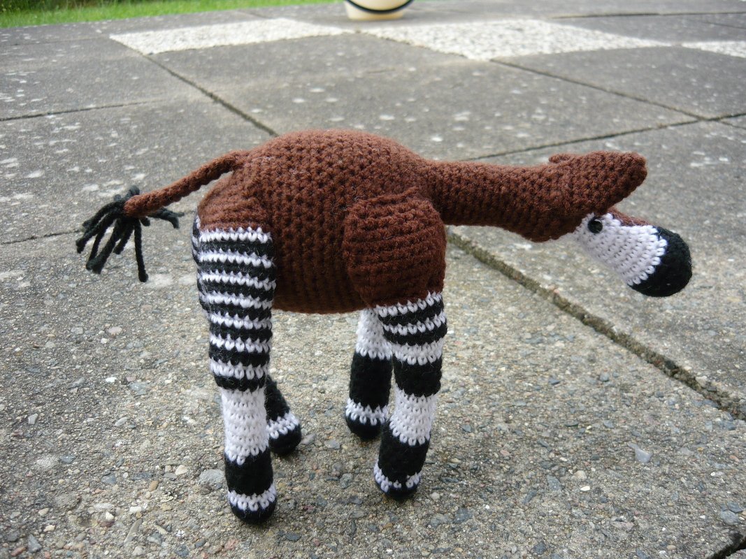 Häkelanleitung Okapi