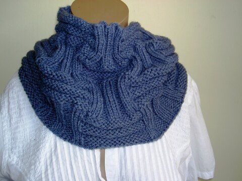 Strickanleitung Loop / Schalkragen / Rundschal / Kragenschal  #027