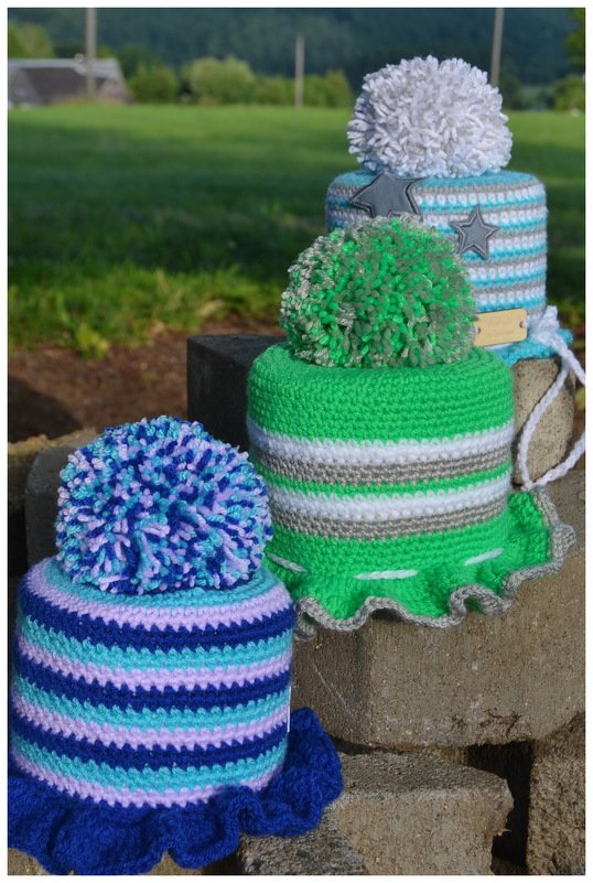 - STARS - Klopapierrollenhut, Retro, Rollenhut, Dekohut häkeln - Bild 2