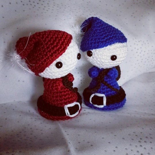 Häkelanleitung Haekelicious Weihnachtsmann / Santa