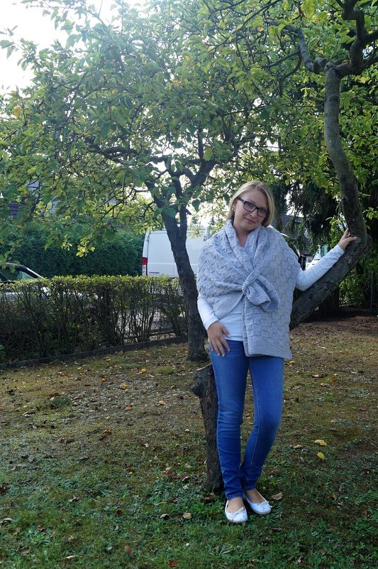 Strickanleitung Schulterschal / Stola Luxury Design No.51 - Bild 2