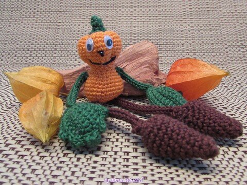 Karl Wuschelini Kürbis PDF Häkelanleitung