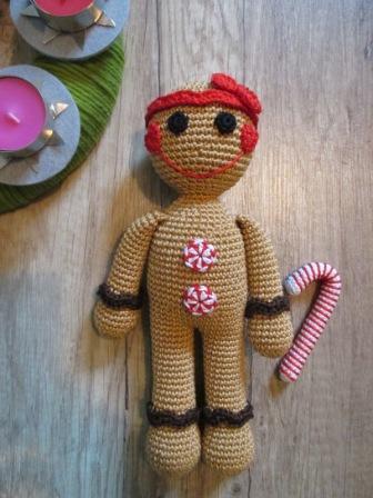 Häkelanleitung Lasse Lebkuchen & Hanna Honigkuchen - Bild 3