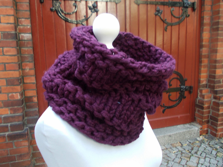 Strickanleitung für Rundschal, Loop,unisex, No222