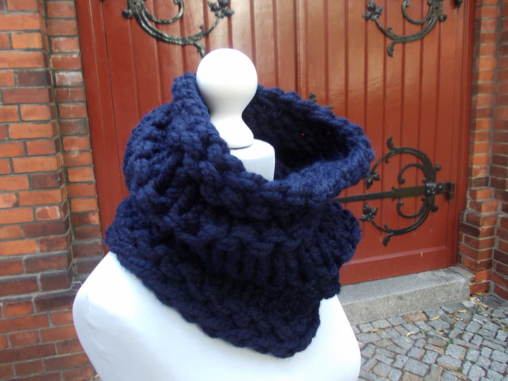 Strickanleitung für Rundschal, Loop,unisex, No222