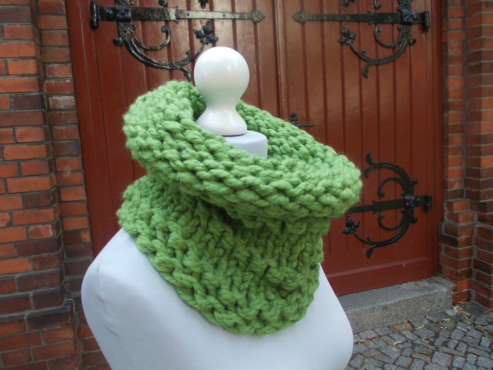 Strickanleitung für Rundschal, Loop,unisex, No222