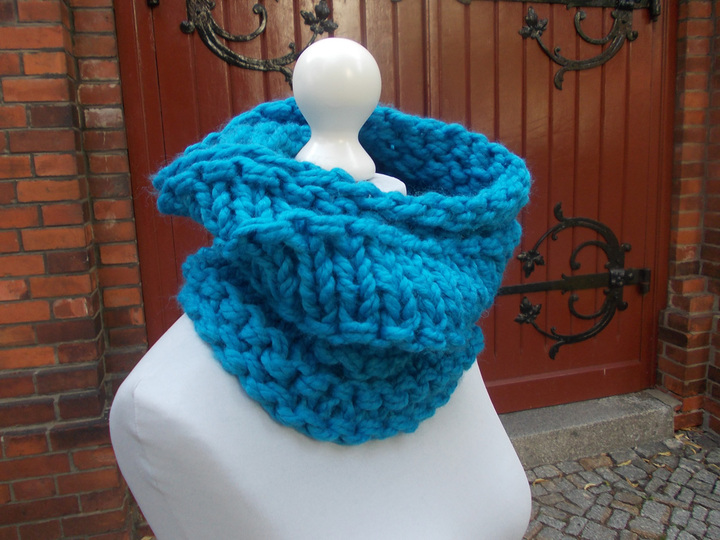 Strickanleitung für Rundschal, Loop,unisex, No222