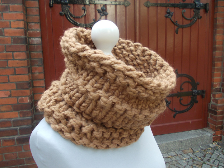 Strickanleitung für Rundschal, Loop,unisex, No222