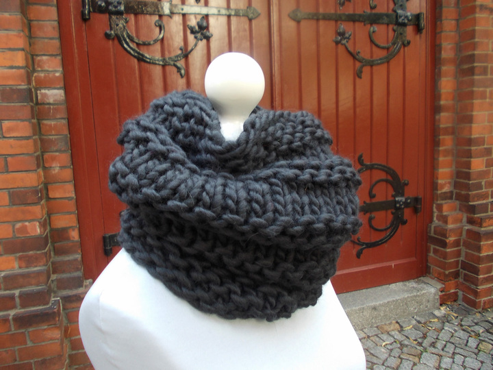 Strickanleitung für Rundschal, Loop,unisex, No222