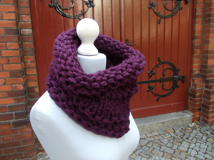 Strickanleitung für Rundschal, Loop,unisex, No222