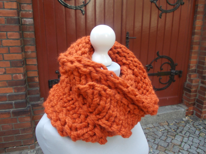 Strickanleitung für Rundschal, Loop,unisex, No222