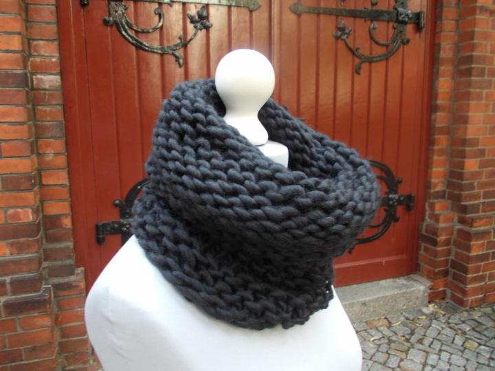 Strickanleitung für Rundschal, Loop,unisex, No222