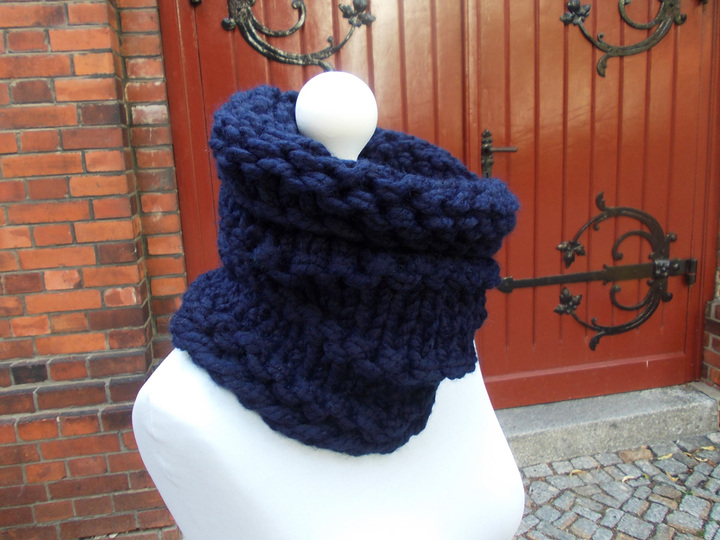 Strickanleitung für Rundschal, Loop,unisex, No222