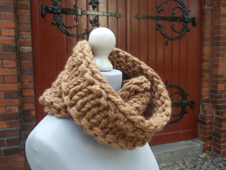 Strickanleitung für Rundschal, Loop,unisex, No222