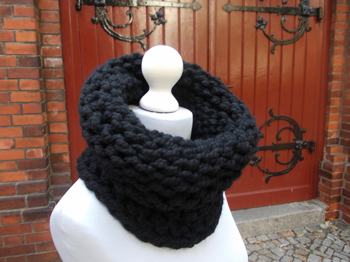 Strickanleitung für Rundschal, Loop,unisex, No222