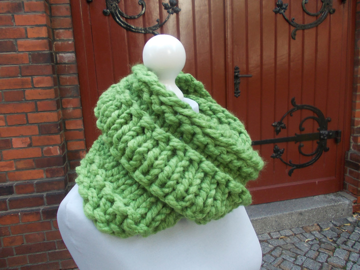 Strickanleitung für Rundschal, Loop,unisex, No222