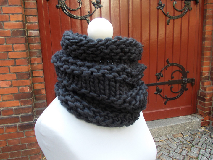 Strickanleitung für Rundschal, Loop,unisex, No222