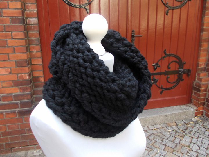 Strickanleitung für Rundschal, Loop,unisex, No222