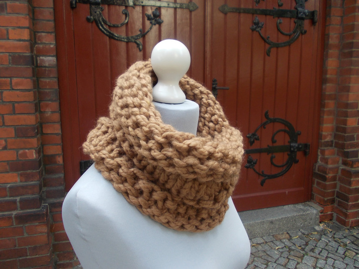 Strickanleitung für Rundschal, Loop,unisex, No222