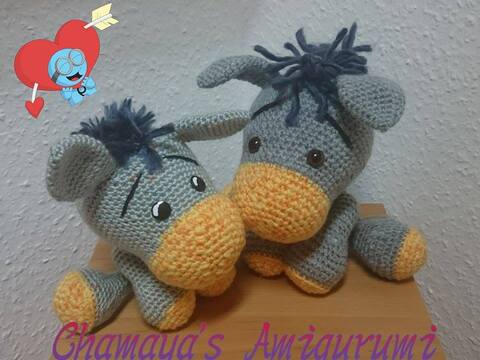 Esel Fidus - Amigurumiesel 