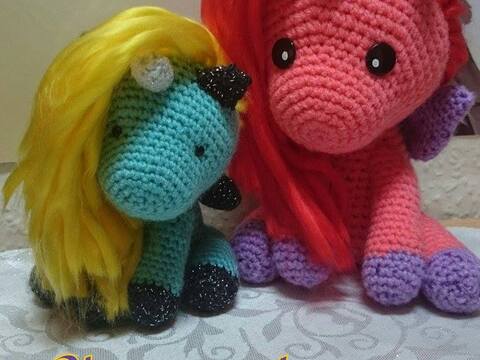 Das wunderbare Einhorn - Häkelanleitung