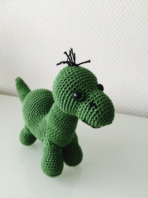 Häkelanleitung Dino Paulchen - Bild 4