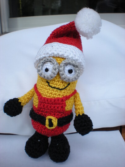 Minion als Weihnachtsmann