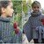 Mädchen Poncho mit Rollkragen Häkelanleitung E-Book / Kostenlos