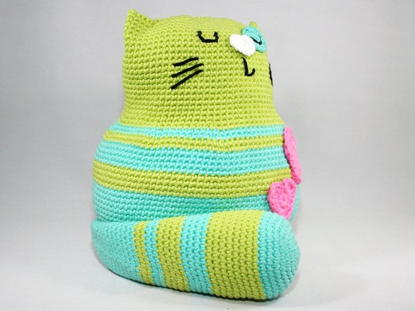 Cat - Doorstop, Stuffed Toy - Crochet Pattern