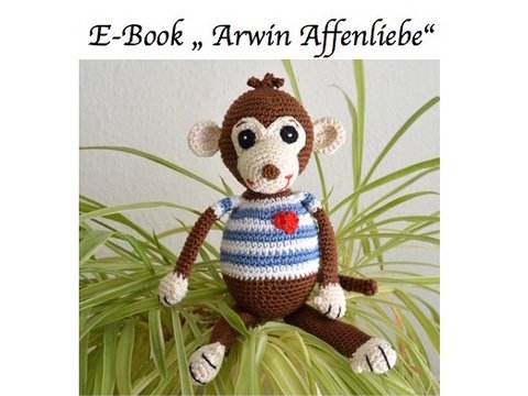 Ebook: Arwin Affenliebe (ca. 30 cm)