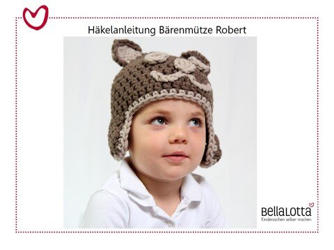 Häkelanleitung Mütze Robert, von 3 Jahre bis zum Teenager, Anfänger