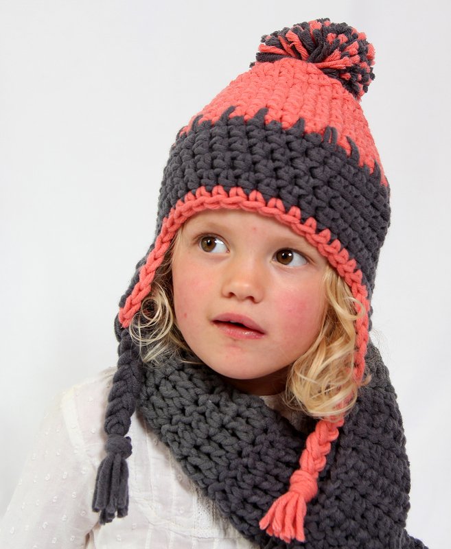 Häkelanleitung Skimütze Leo & Lucy fürs Kleinkind bis Erwachsener, Anfänger - Bild 2