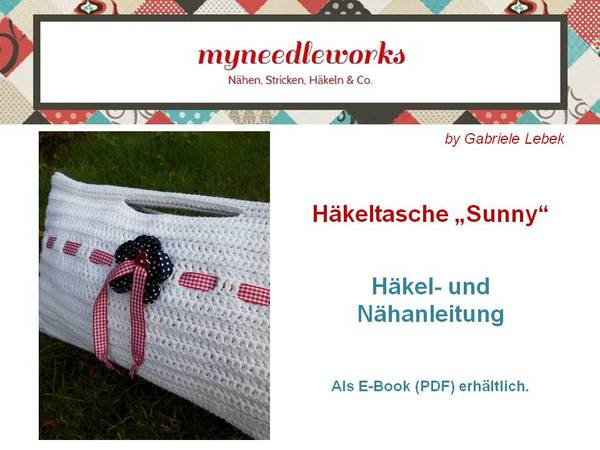 Häkel- und Nähanleitung für Sommertasche "Sunny"