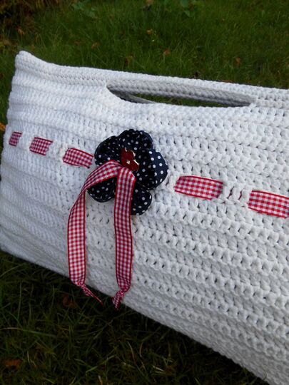 Häkel- und Nähanleitung für Sommertasche "Sunny"