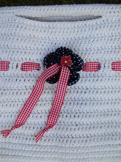 Häkel- und Nähanleitung für Sommertasche "Sunny"