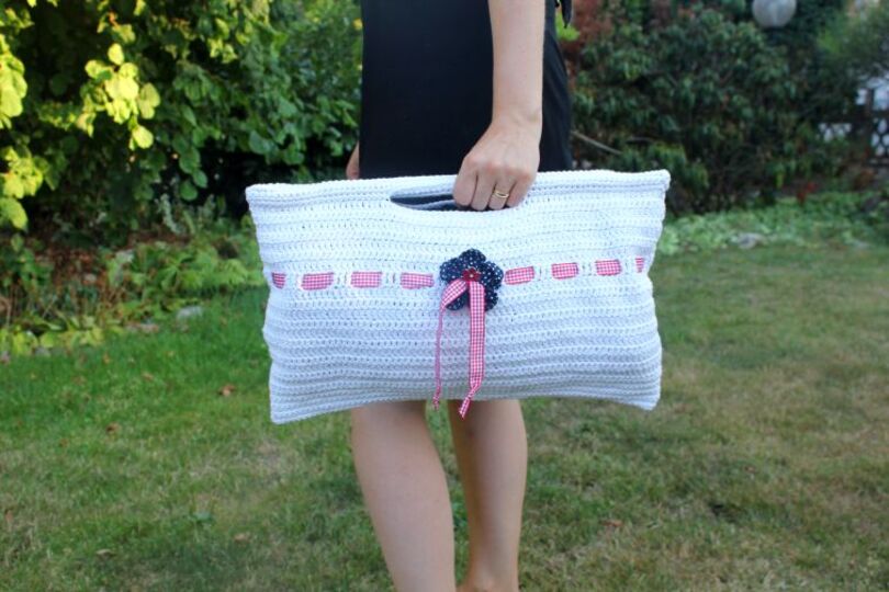 Häkel- und Nähanleitung für Sommertasche "Sunny"