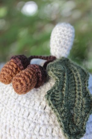 Acorn Baby Hat Crochet Pattern