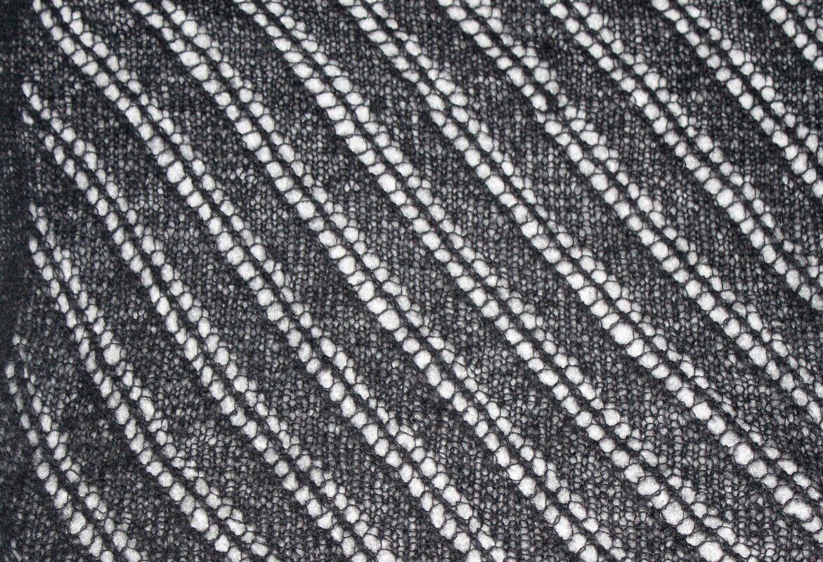Lacetuch gestreift - Bild 2