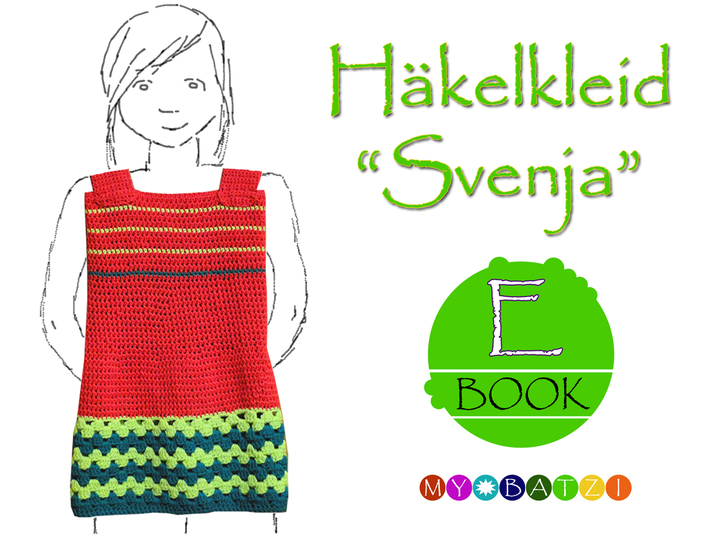 Häkelanleitung für Kleid SVENJA // 86 - 128