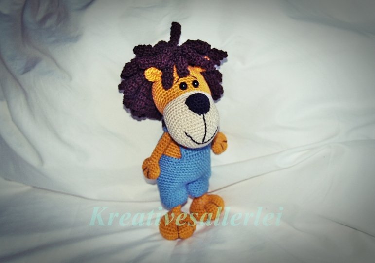 Löwe Louis - Häkelanleitung / PDF