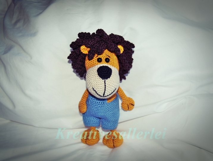 Löwe Louis - Häkelanleitung / PDF