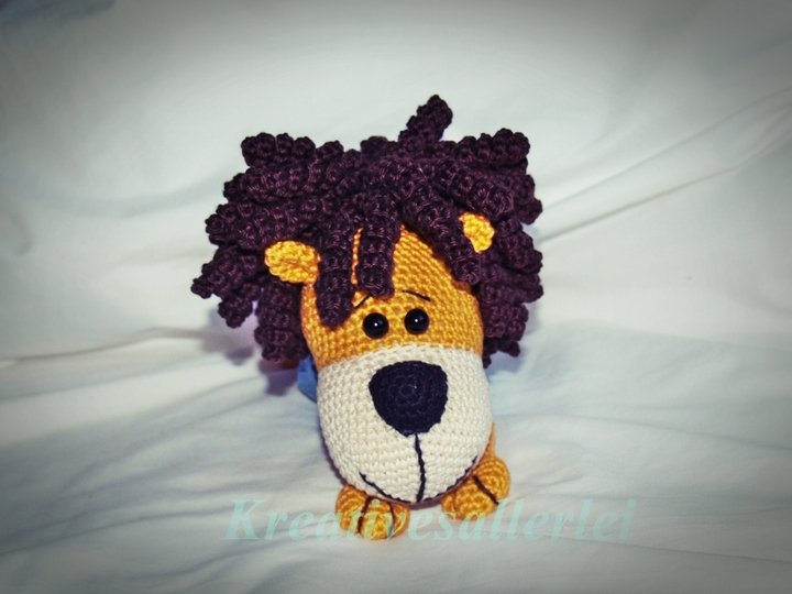 Löwe Louis - Häkelanleitung / PDF