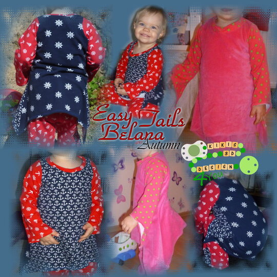 Easy Tails Belana Autumn / Tunika / PDF