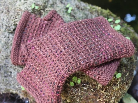 Boxgloves, Strickanleitung für Armstulpen