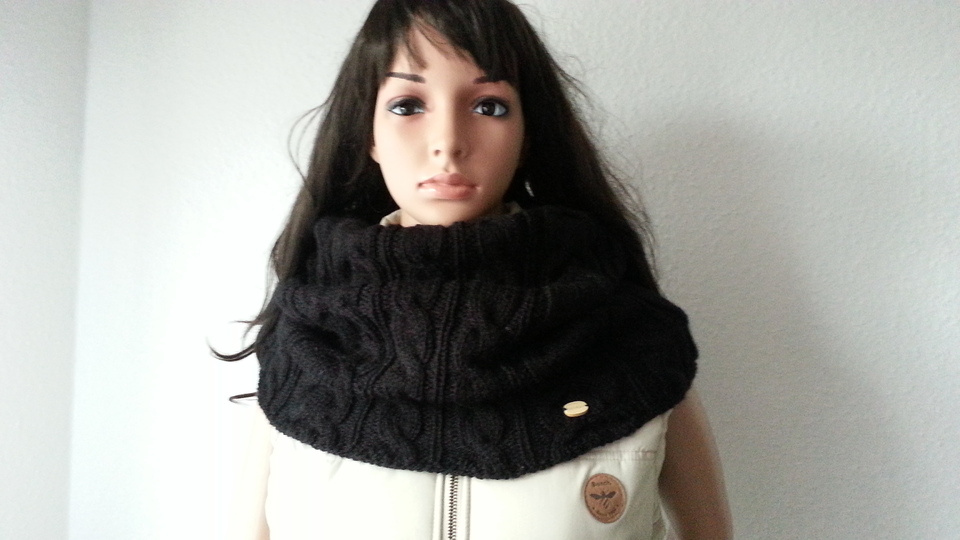 22 Strickanleitung Schlauchschal Kapuzenschal PDF