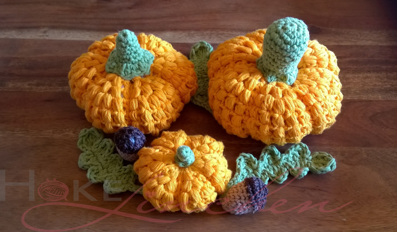 Häkelanleitung "Herbstliche Deko" - Bild 3