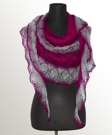 Strickanleitung Tuch Tinúviel - Perfekt für Lacegarn und elegante Outfits