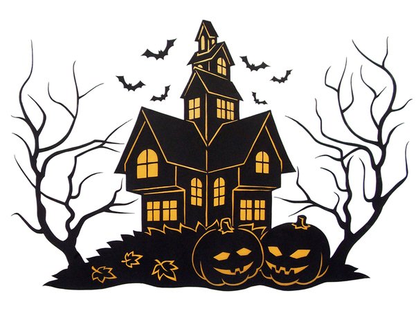 Fensterbild "Halloween" 0.3 – Bastelvorlagen mit Anleitung